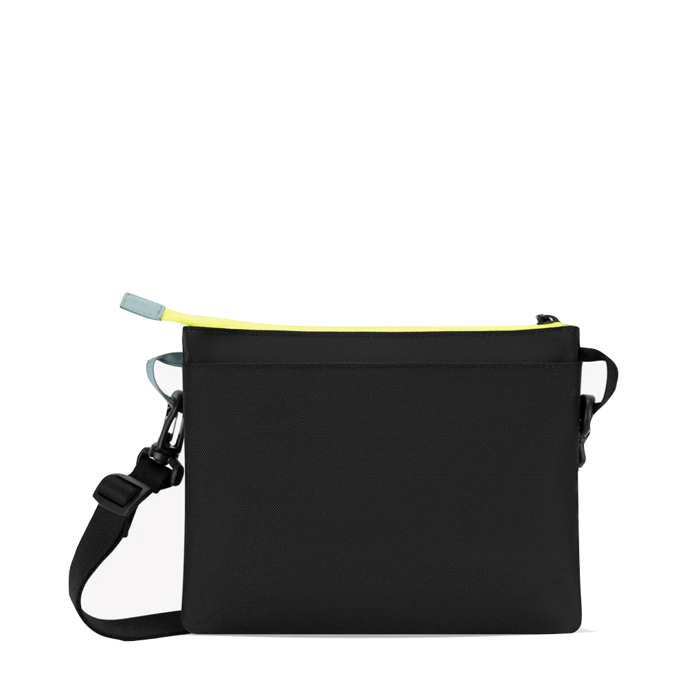 Back view of Sherpani Zoom Dual Pouch Crossbody Bag.