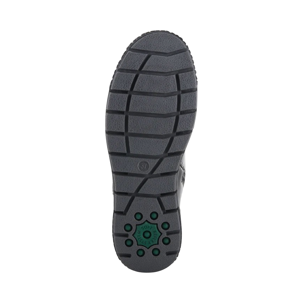 Bottom view of Spring Step Alps Side Zip Water Resistant Boot for women.