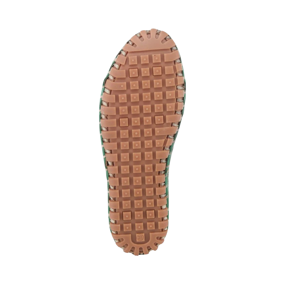 Bottom view of Spring Step Fusaro Slip On Flat for women.