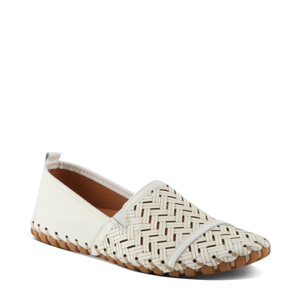 Toe view of Spring Step Kapri Slip On Flat for women.