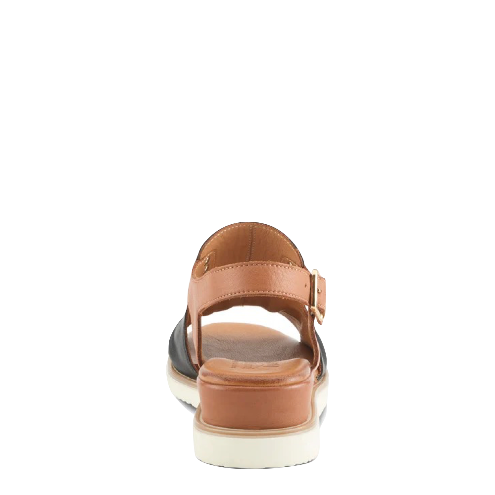 Back view of Spring Step Locals Wedge Sandal for women.