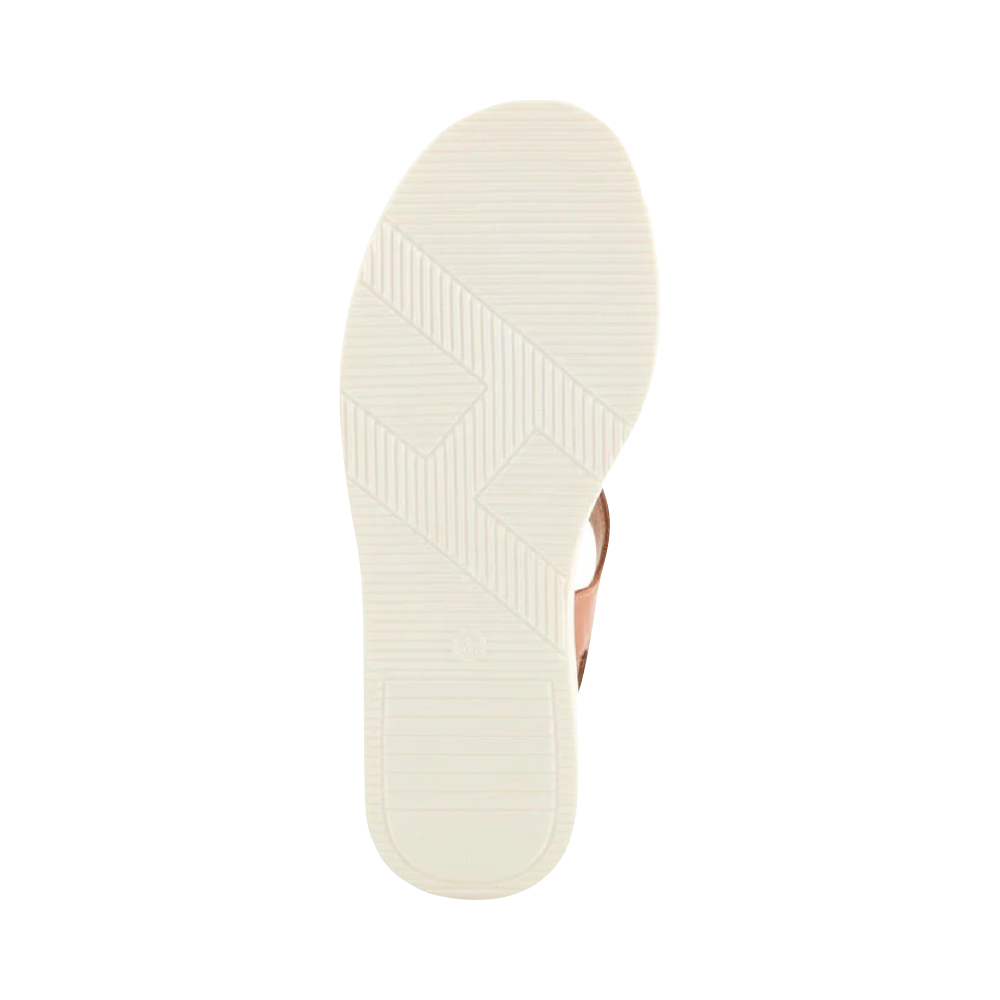 Bottom view of Spring Step Locals Wedge Sandal for women.