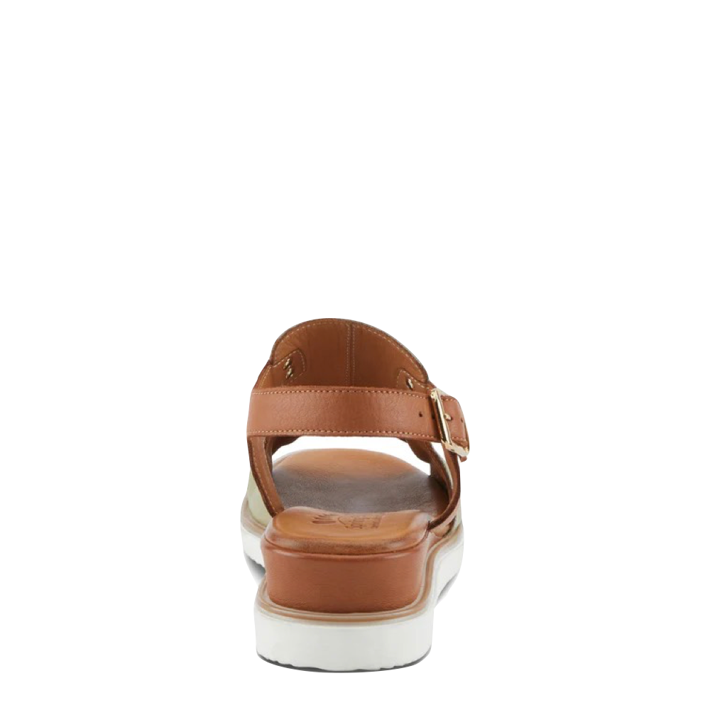 Back view of Spring Step Locals Wedge Sandal for women.