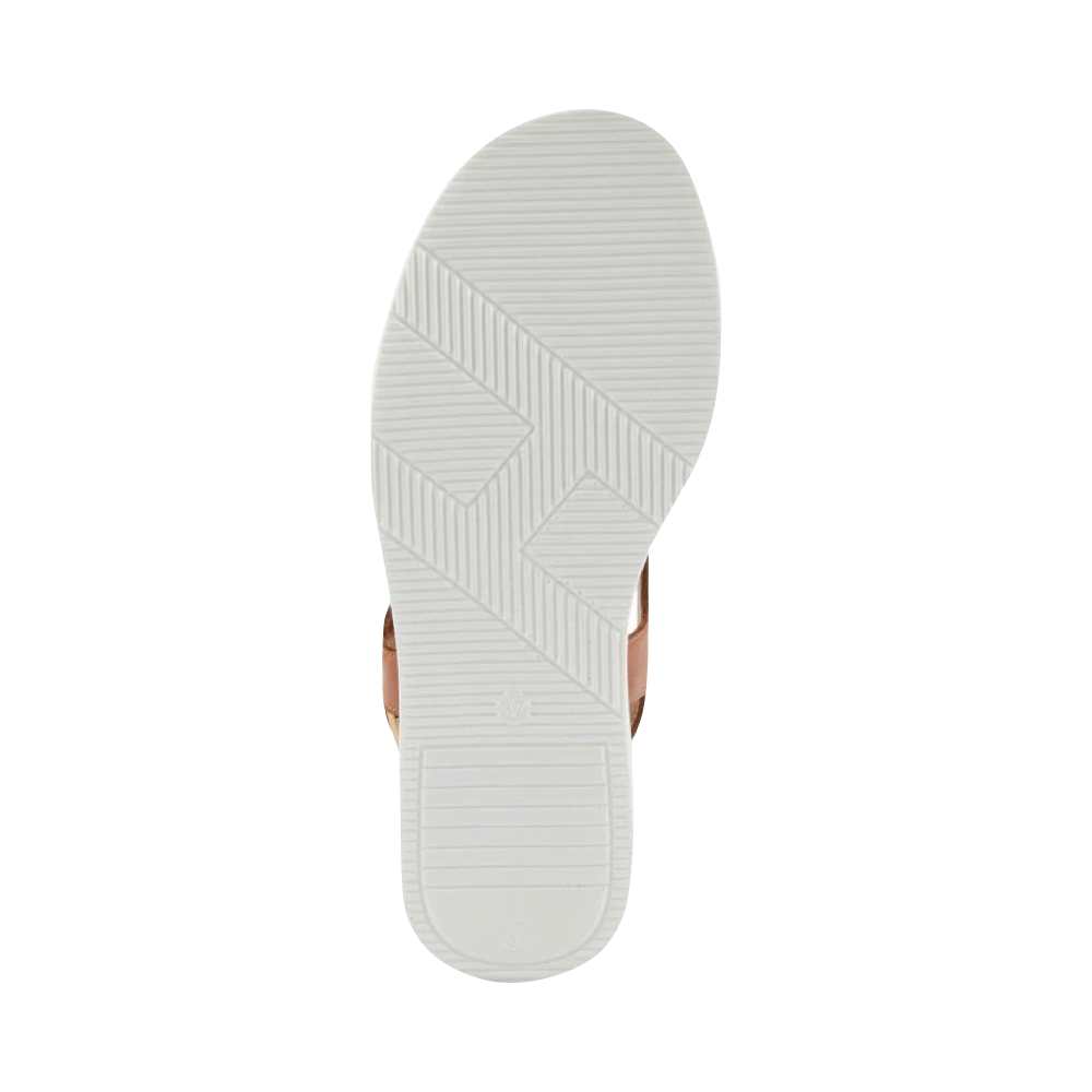 Bottom view of Spring Step Locals Wedge Sandal for women.