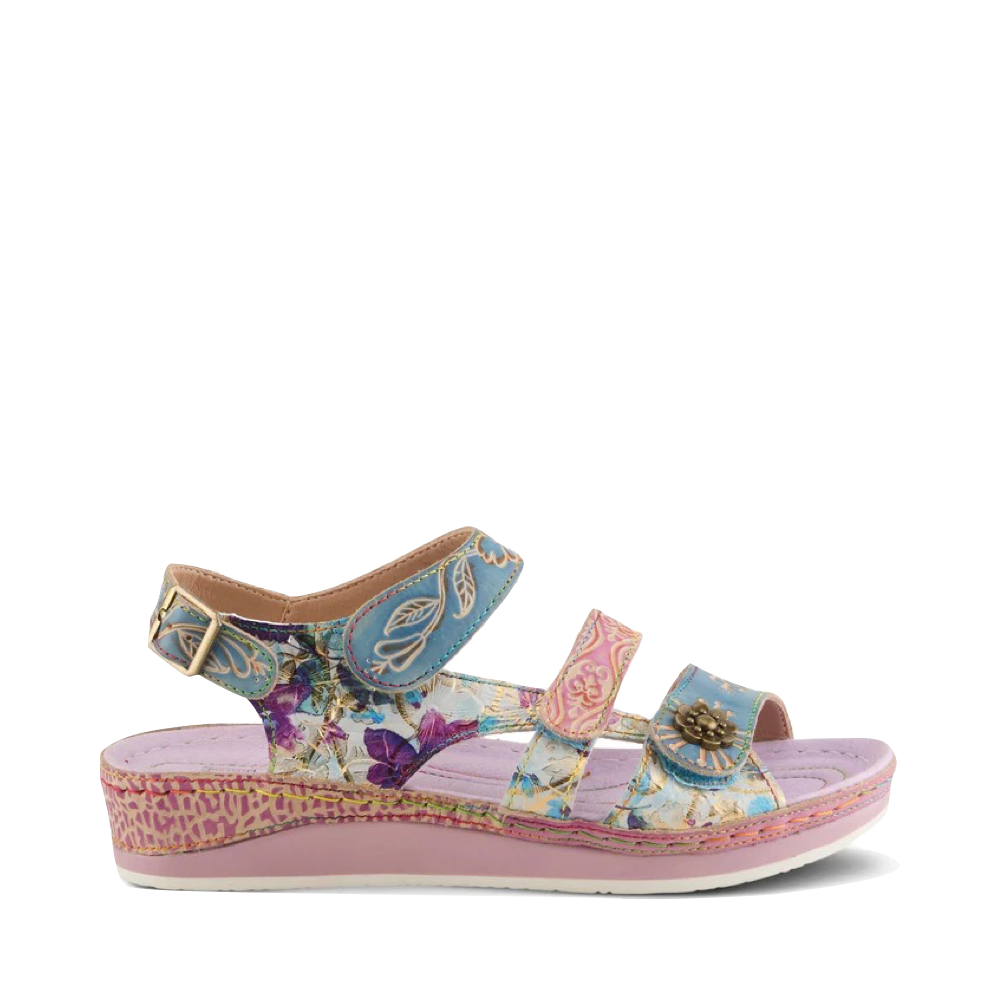 Side (right) view of Spring Step Sumacah Sandal for women.