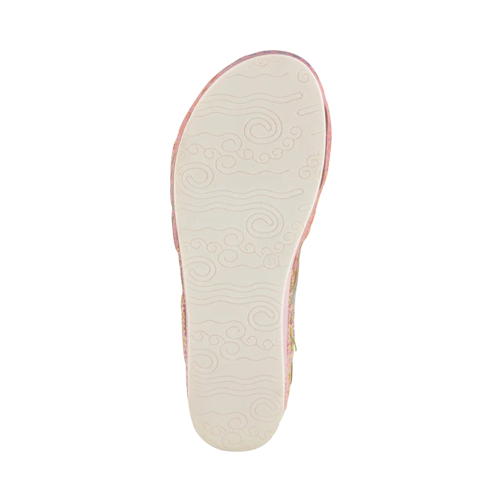 Bottom view of Spring Step Sumacah Sandal for women.