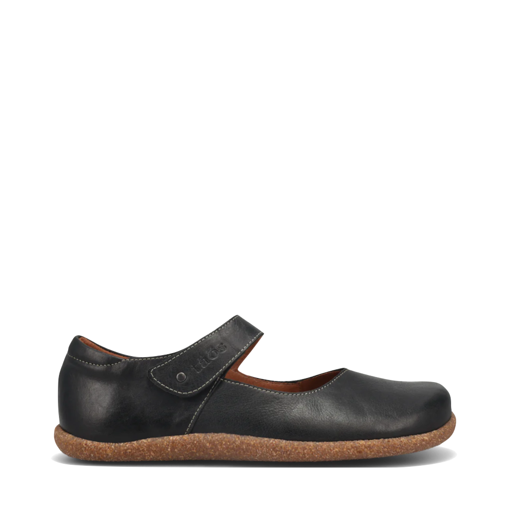 Side (right) view of Taos Ultimate Mary Jane Strap Shoe for women. 