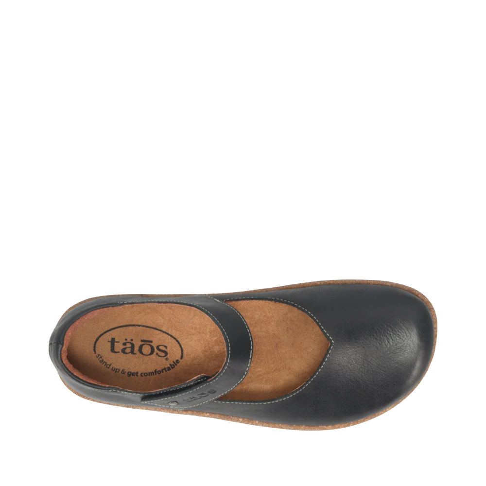 Top-down view of Taos Ultimate Mary Jane Strap Shoe for women. 