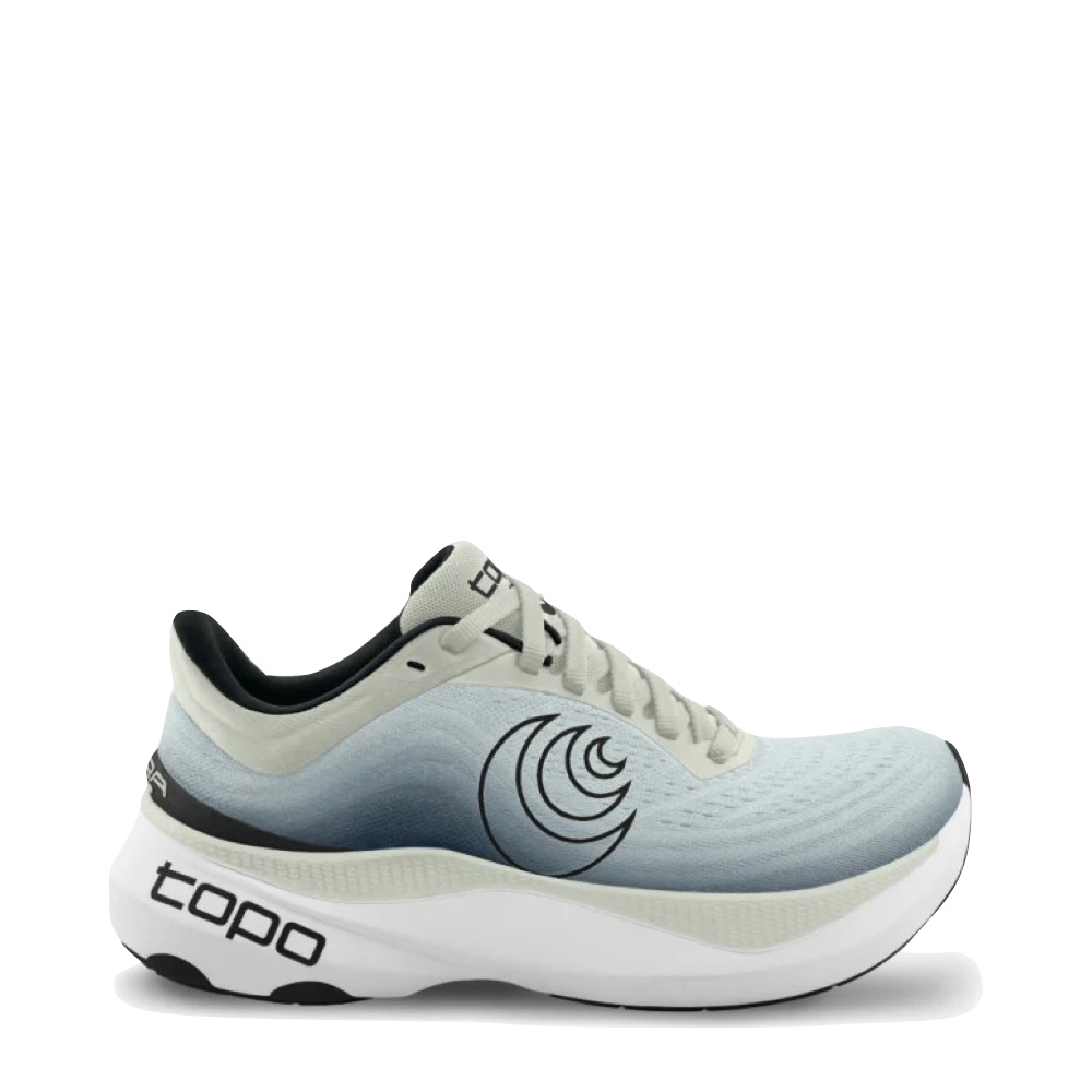 Side (right) view of Topo Aura Sneaker for men.