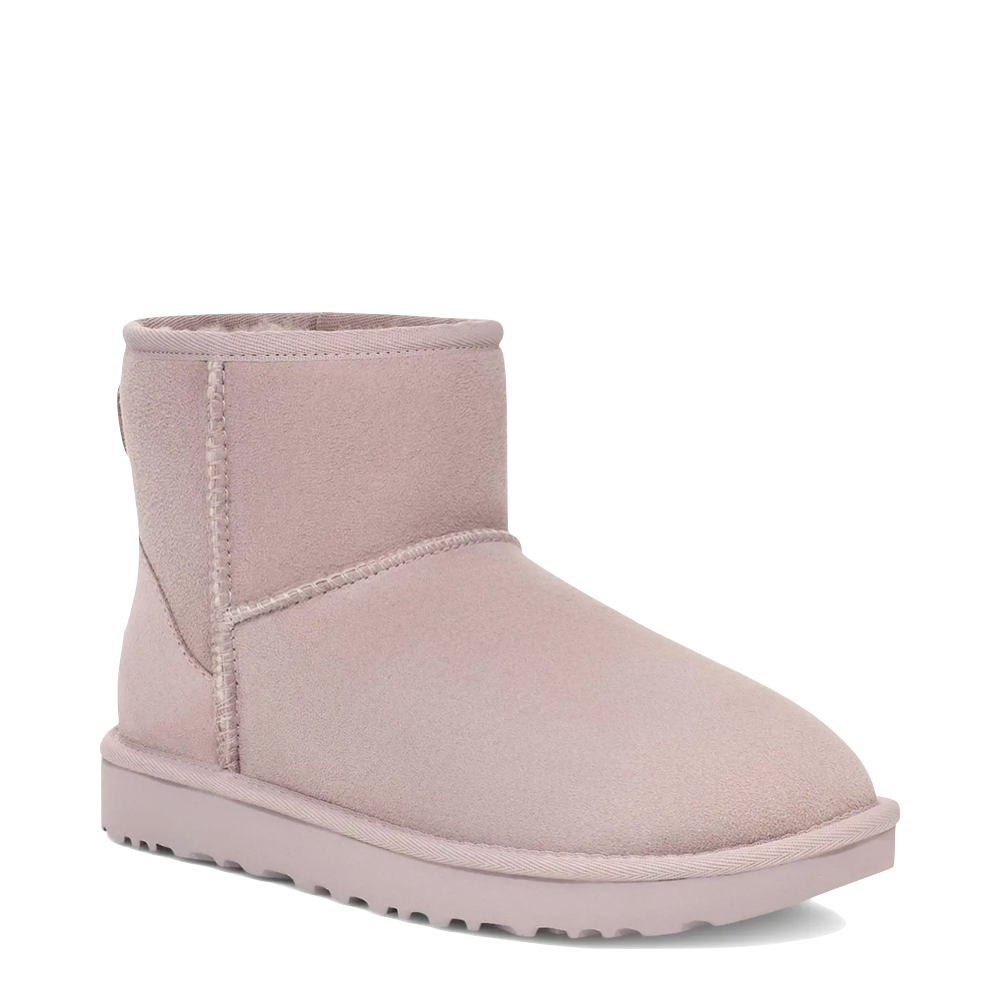 Toe view of Ugg Classic Mini 2 Sheepskin Boot for women.