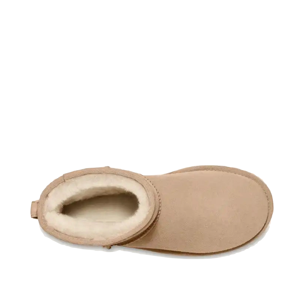 Top-down view of Ugg Classic Mini 2 Sheepskin Boot for women.